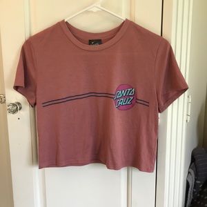 Santa Cruz crop top